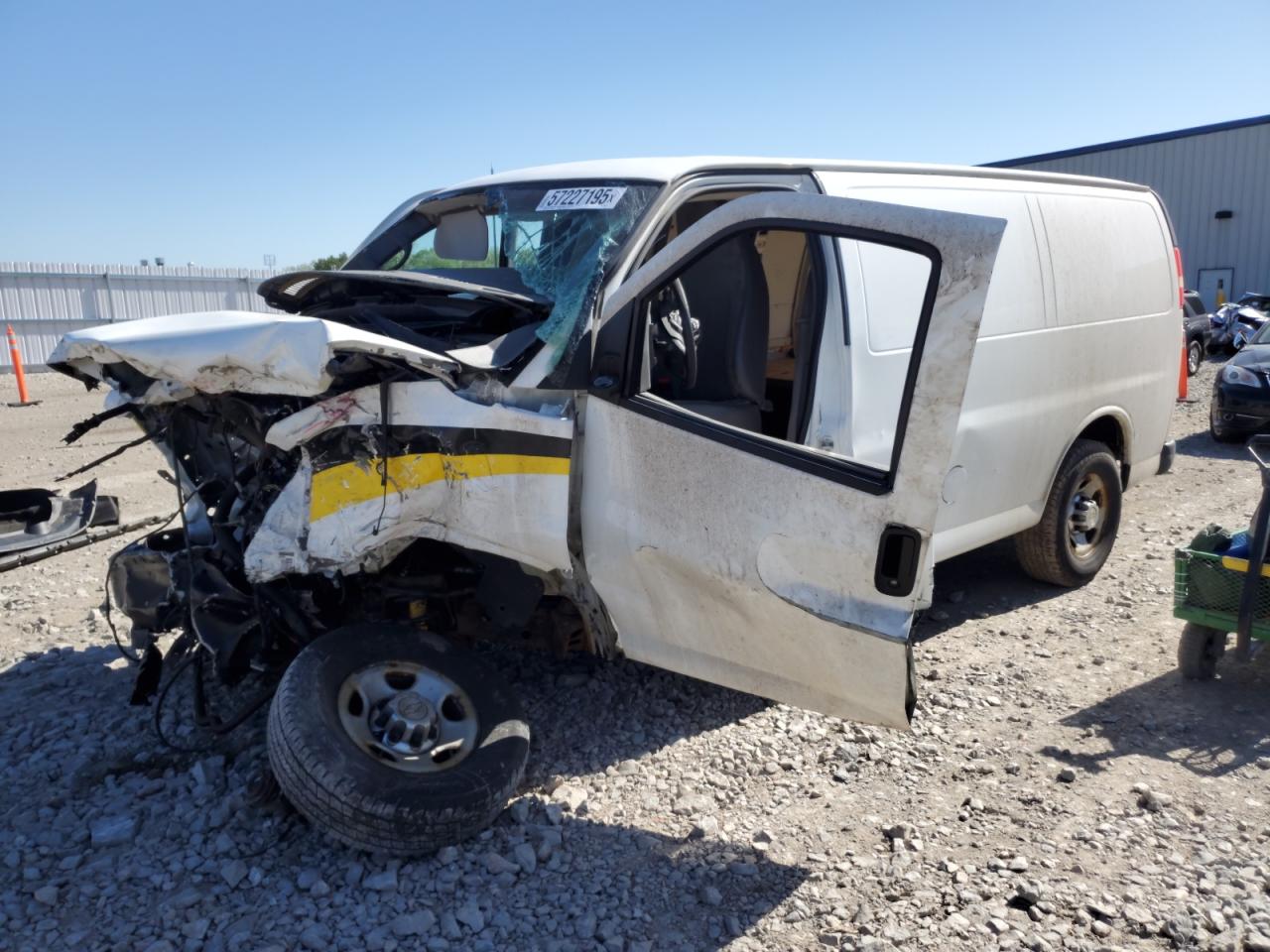 2013 Chevrolet Express G2500 VIN: 1GCWGFBA8D1135113 Lot: 57227195