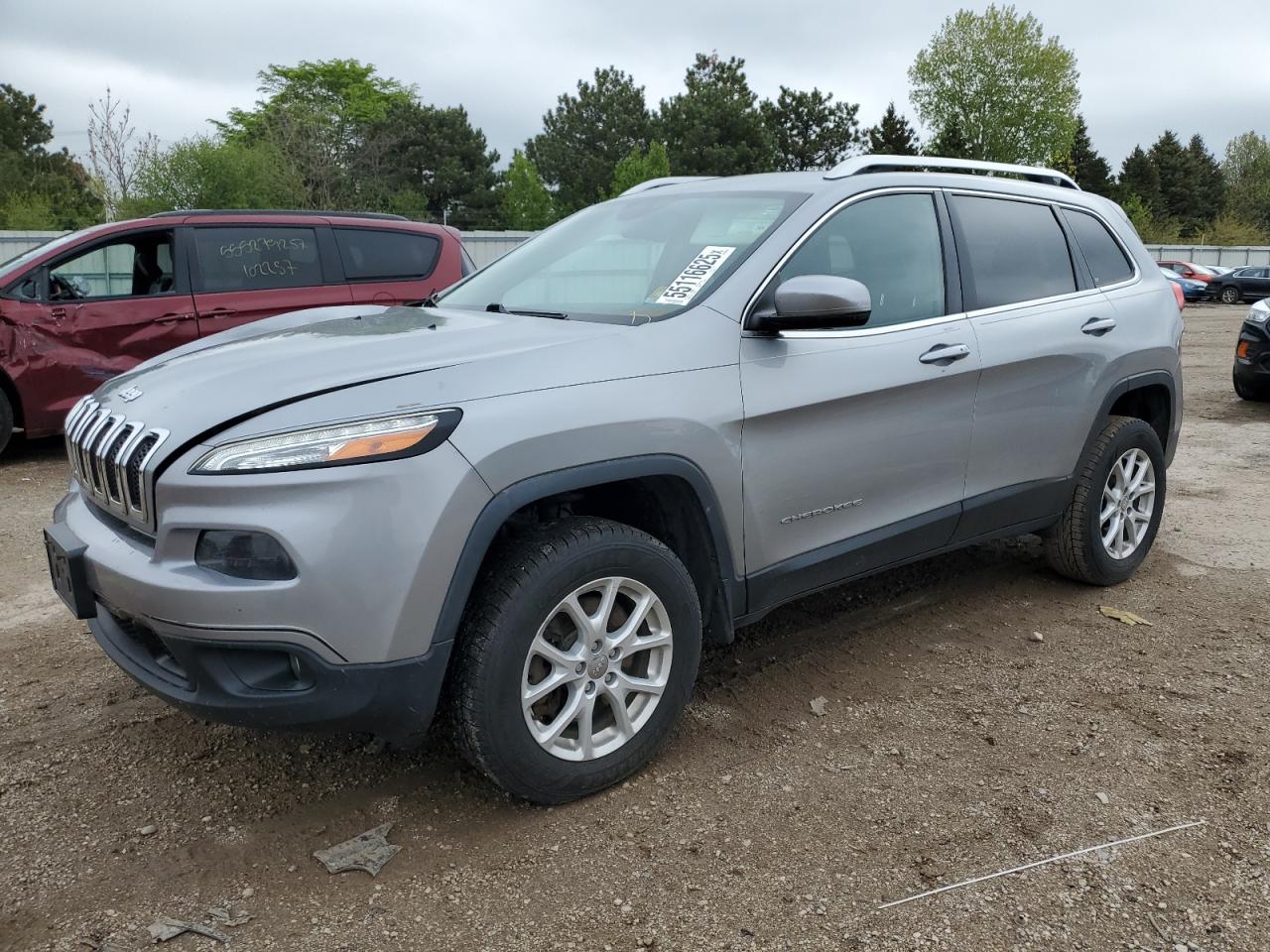 2015 Jeep Cherokee Latitude за продажба в Elgin, IL - Front End