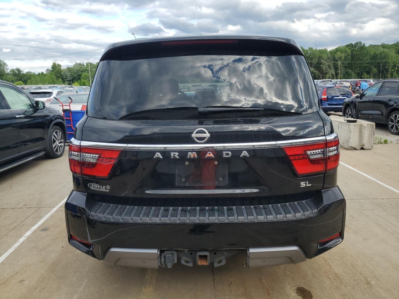 2022 Nissan Armada Sl VIN: JN8AY2BB9N9811536 Lot: 57551415