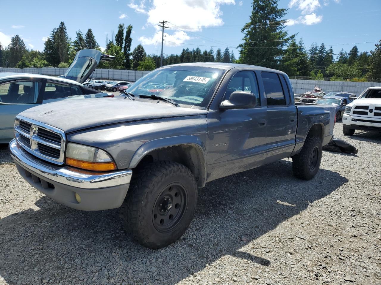 2002 Dodge Dakota Quad Slt for Sale in Graham, WA - Vandalism