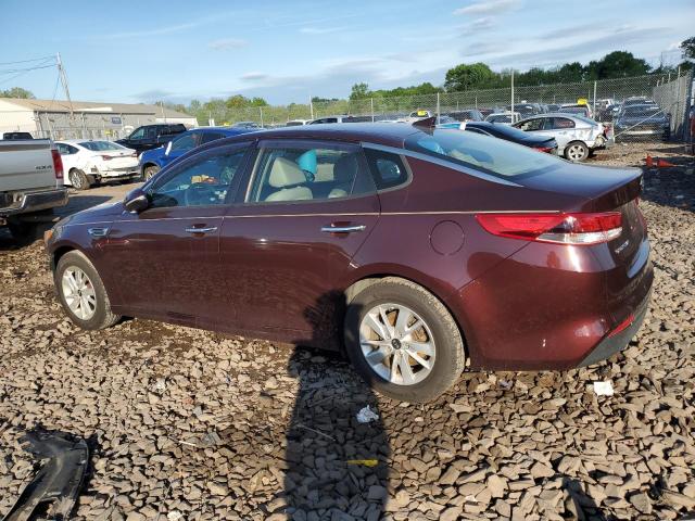  KIA OPTIMA 2016 Burgundy