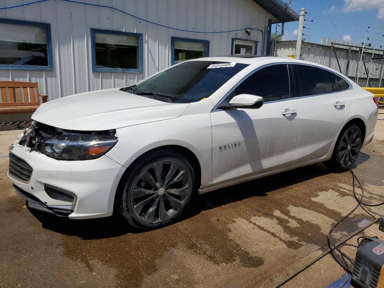 2016 Chevrolet Malibu Premier للبيع في Pekin، IL - Front End