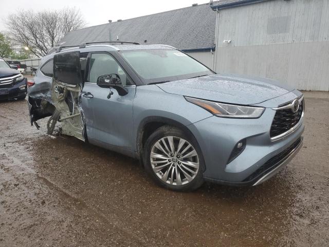  TOYOTA HIGHLANDER 2023 Синій