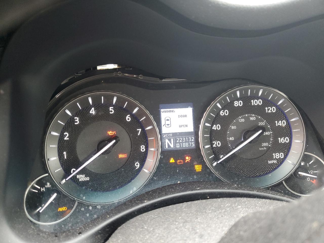 2012 Infiniti M37 X VIN: JN1BY1AR2CM393116 Lot: 56232145