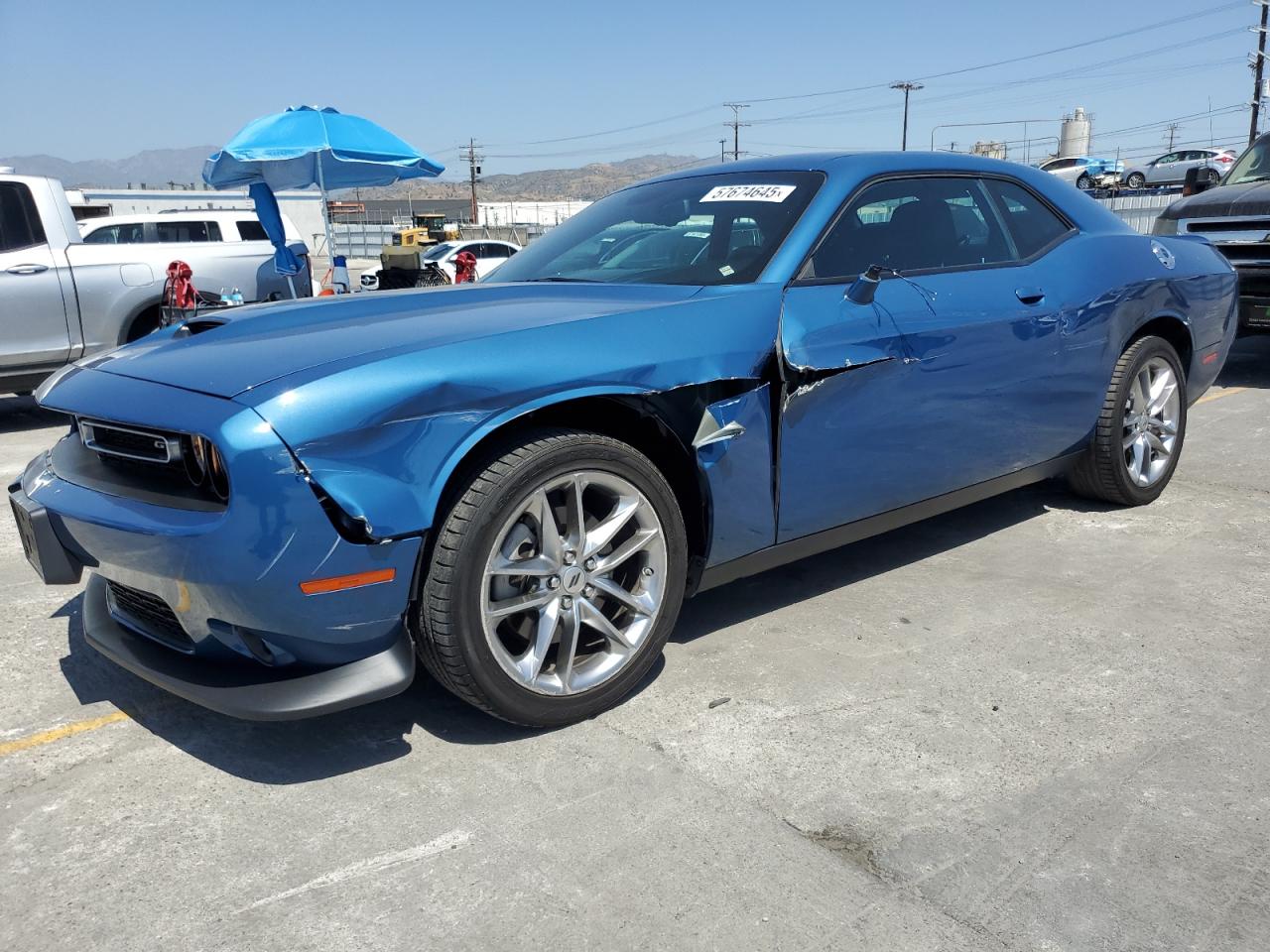 2022 Dodge Challenger Gt for Sale in Sun Valley, CA - Front End