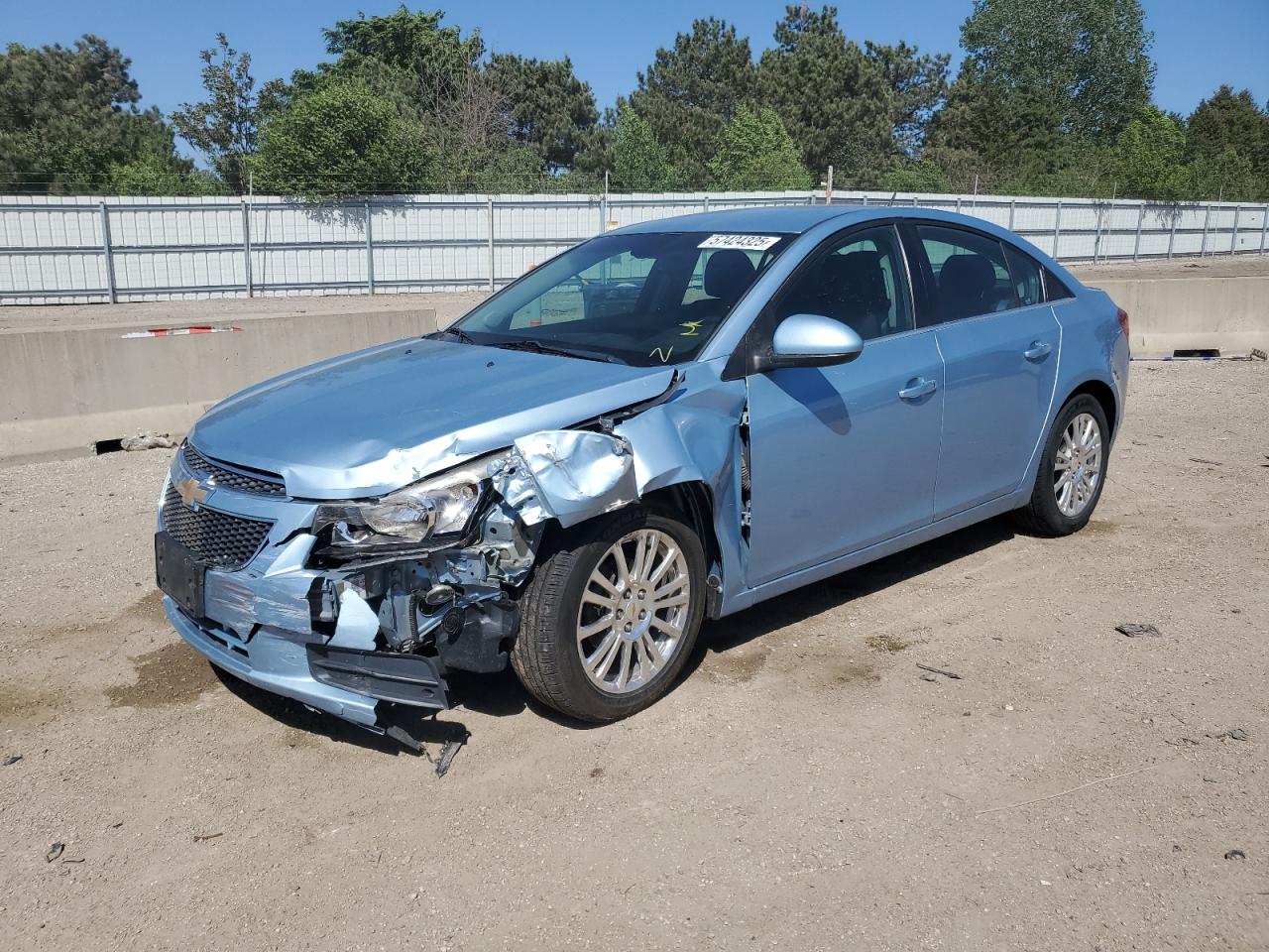 2012 Chevrolet Cruze Eco na sprzedaż w Elgin, IL - Front End