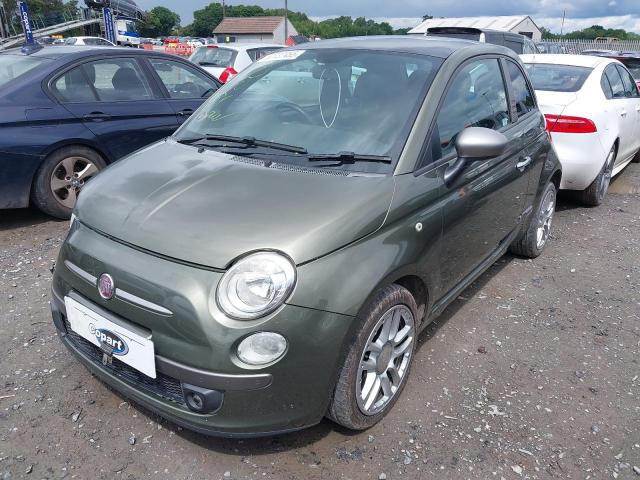 2009 FIAT 500 BY DIE for sale at Copart WOLVERHAMPTON