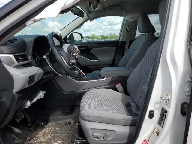 TOYOTA HIGHLANDER 2023 Белы