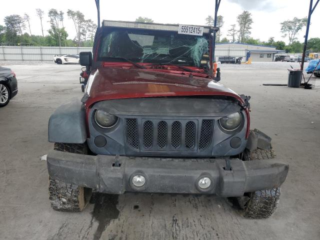  JEEP WRANGLER 2012 Bordowy