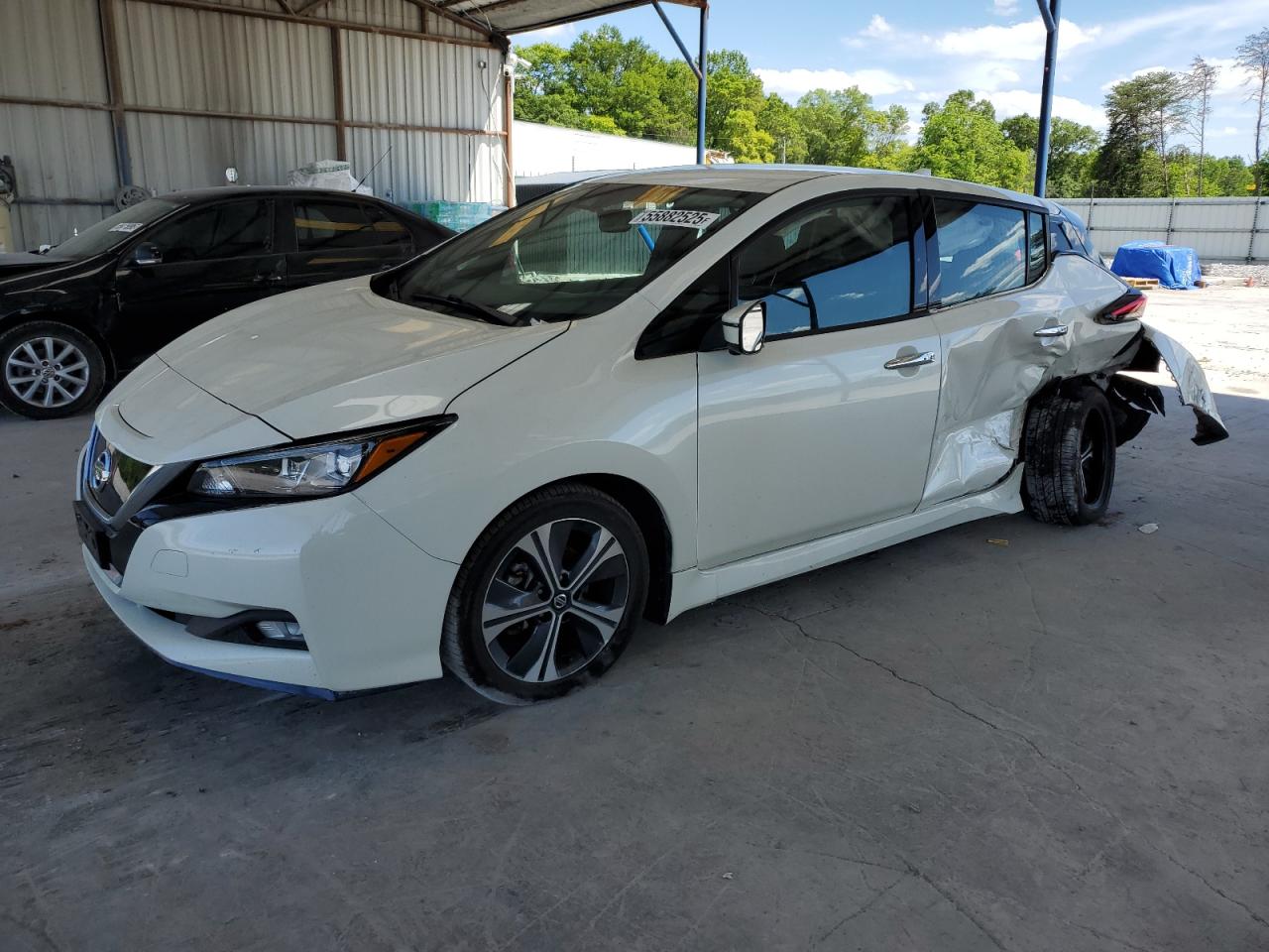 2021 Nissan Leaf Sl Plus за продажба в Cartersville, GA - Rear End