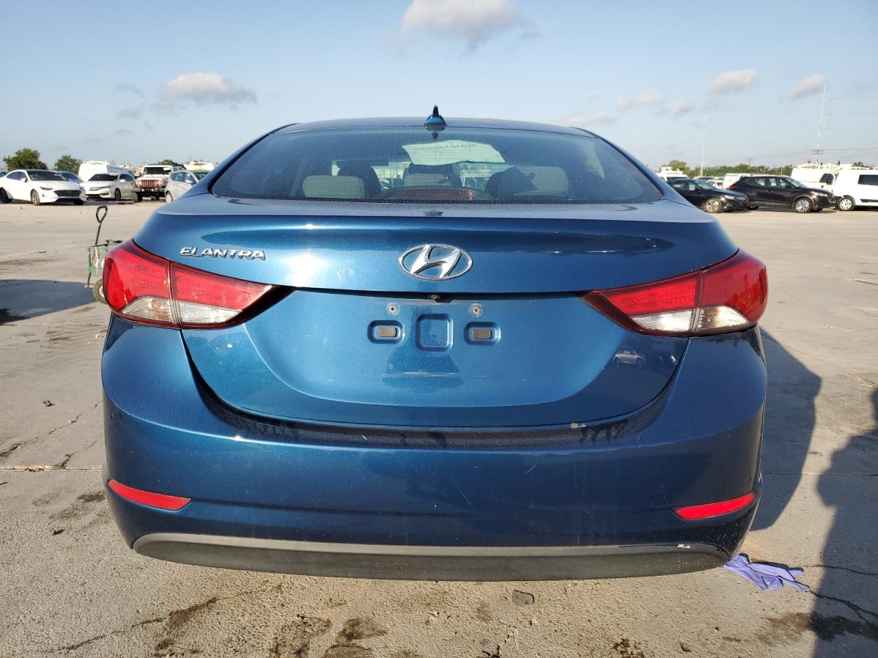 2016 Hyundai Elantra Se VIN: KMHDH4AE3GU557186 Lot: 56942965