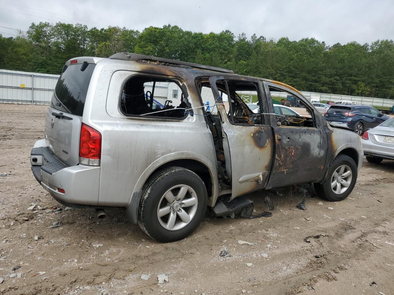 2014 Nissan Armada Sv VIN: 5N1BA0NDXEN604839 Lot: 58686225