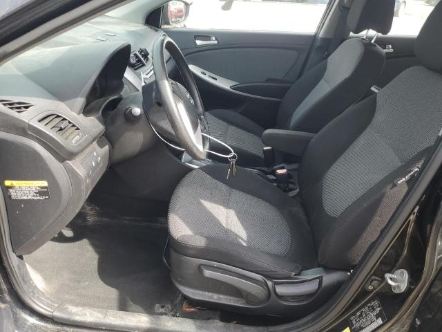  HYUNDAI ACCENT 2012 Czarny