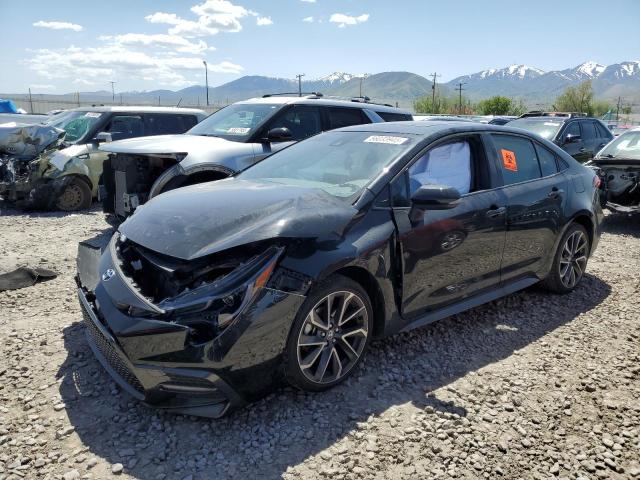  TOYOTA COROLLA 2022 Черный