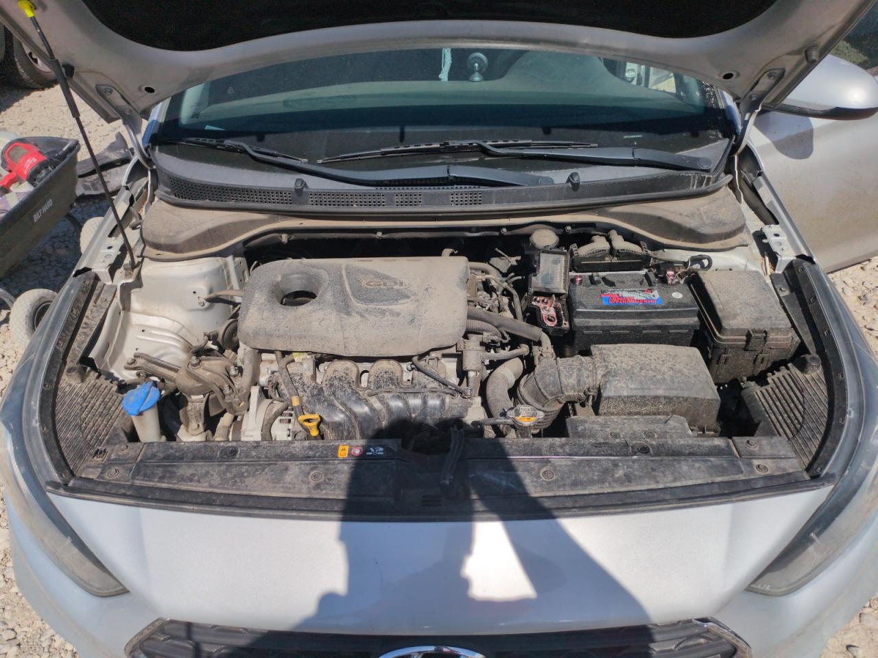 2019 Hyundai Accent Se VIN: 3KPC24A38KE040604 Lot: 58394555