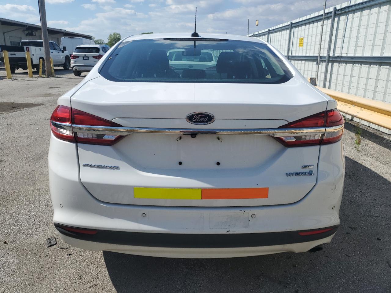 2018 Ford Fusion Se Hybrid VIN: 3FA6P0LU6JR172027 Lot: 54029385