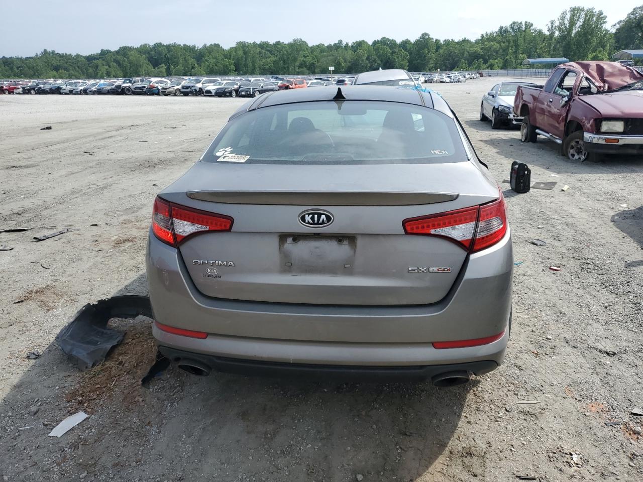 2012 Kia Optima Sx VIN: 5XXGR4A61CG002261 Lot: 57124755