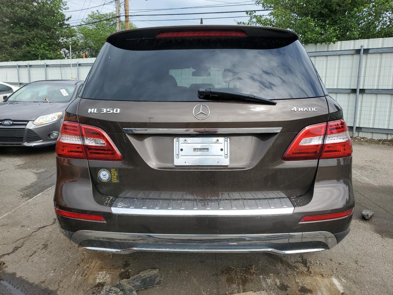 2013 Mercedes-Benz Ml 350 4Matic VIN: 4JGDA5HB1DA122217 Lot: 57061955