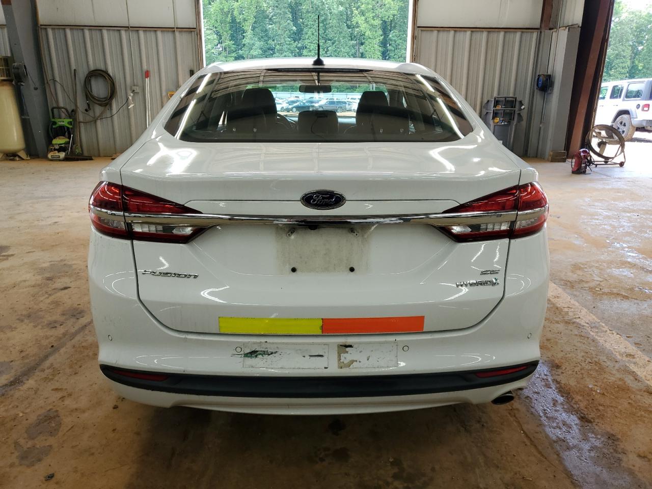 2018 Ford Fusion Se Hybrid VIN: 3FA6P0LU2JR178455 Lot: 54027975