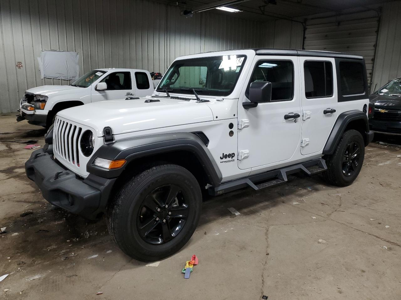 2022 Jeep Wrangler Unlimited Sport zu verkaufen in Franklin, WI - Side