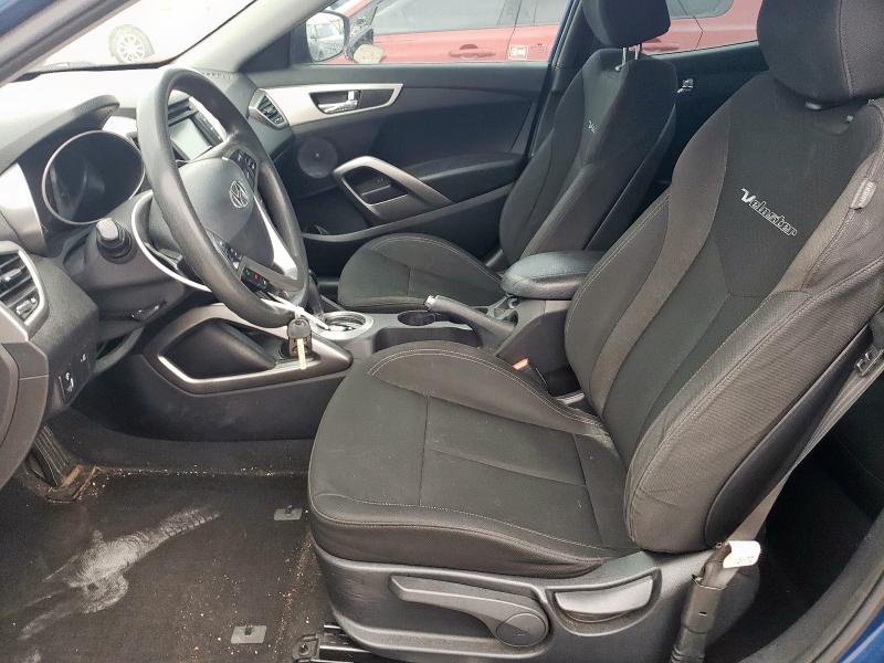  HYUNDAI VELOSTER 2016 Blue