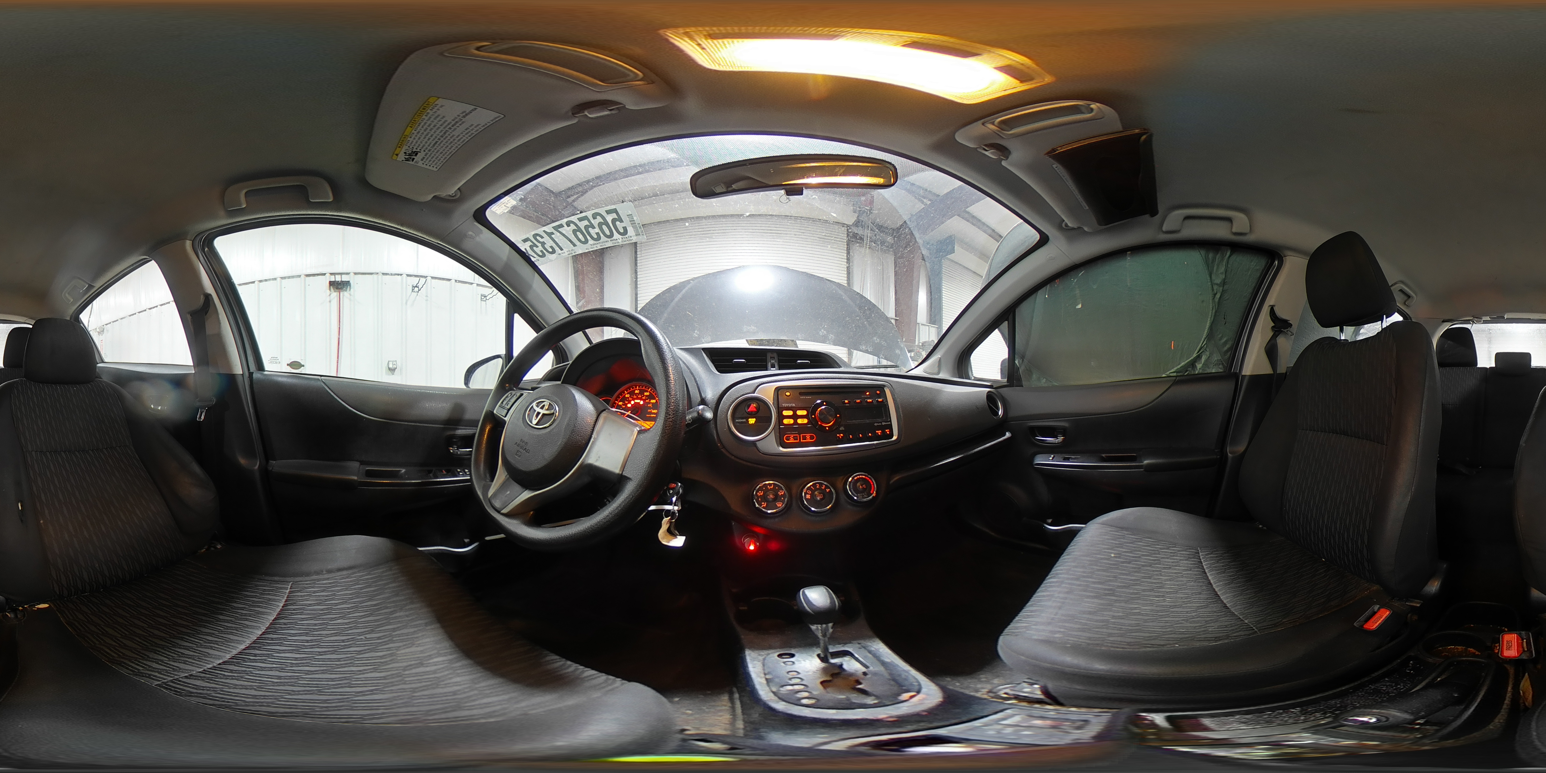 2014 Toyota Yaris VIN: VNKKTUD34EA002404 Lot: 56567135