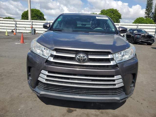  TOYOTA HIGHLANDER 2019 Серый