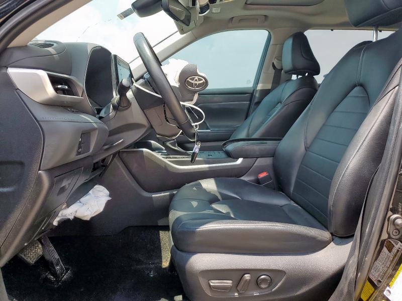  TOYOTA HIGHLANDER 2022 Черный