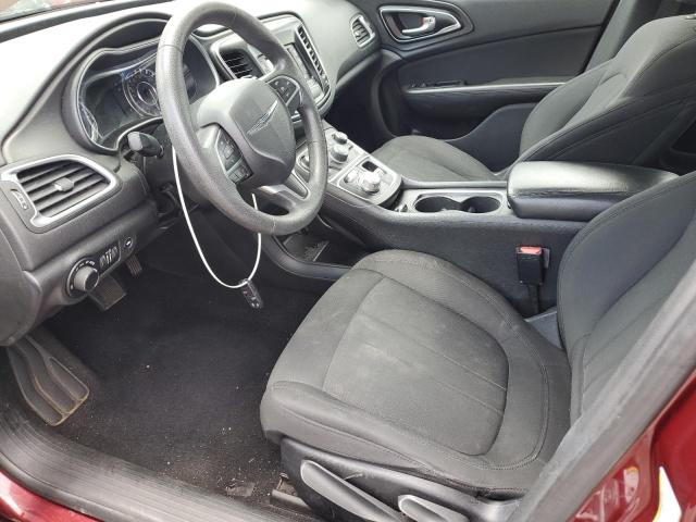 Sedans CHRYSLER 200 2016 Red