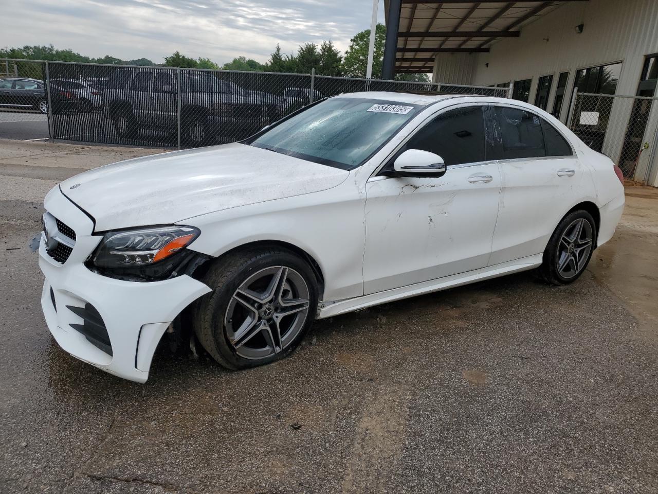 2021 Mercedes-Benz C 300 4Matic na sprzedaż w Tanner, AL - Front End
