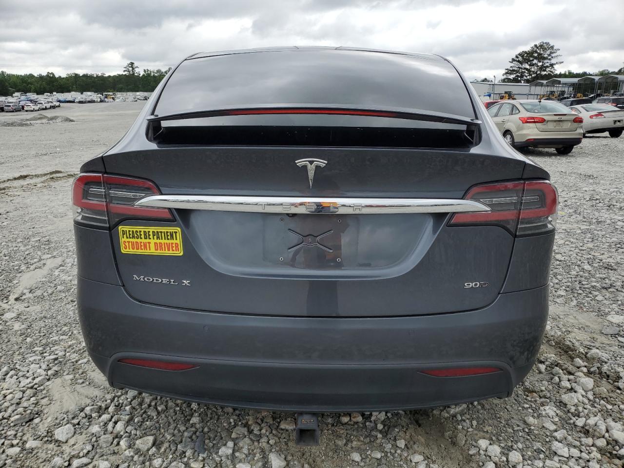 2017 Tesla Model X VIN: 5YJXCBE20HF044623 Lot: 58911945
