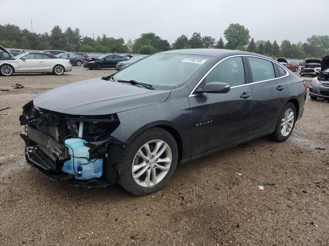 2016 Chevrolet Malibu Lt იყიდება Elgin-ში, IL - Front End