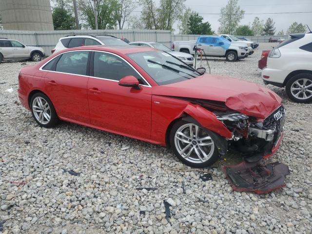  AUDI A4 2020 Красный