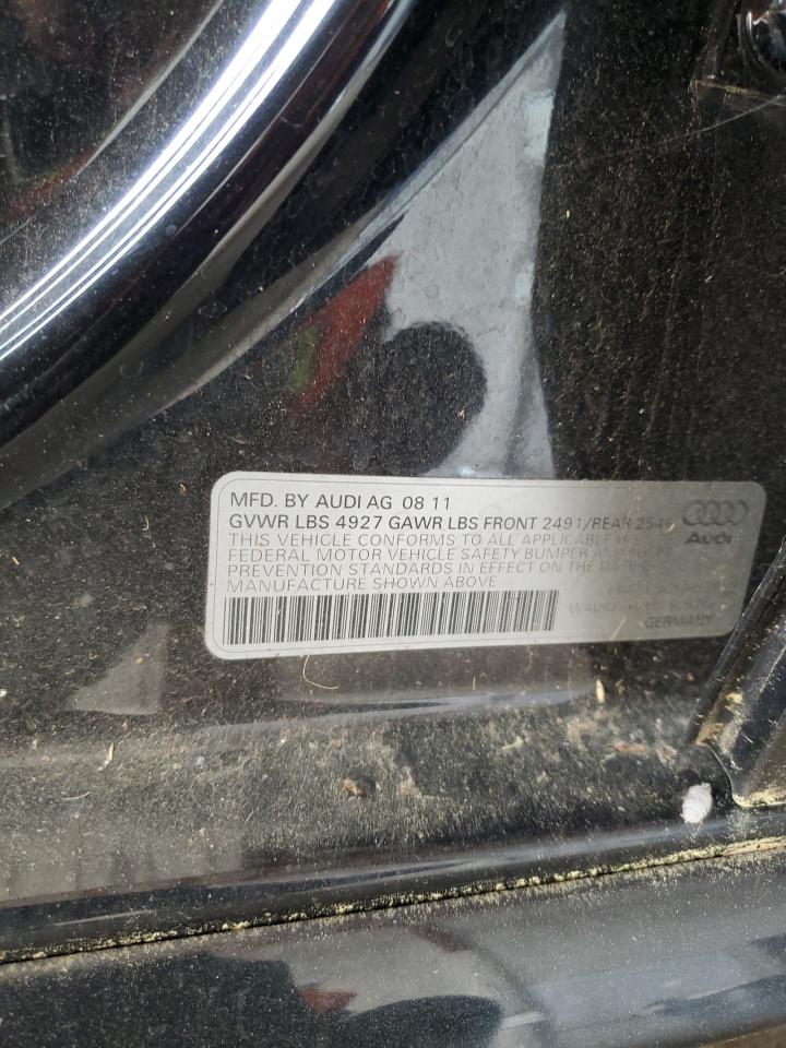 2012 Audi A4 Prestige VIN: WAUKFAFLXCN006746 Lot: 56978125