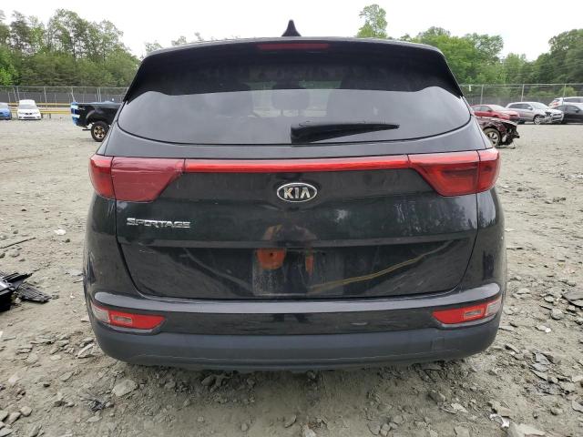  KIA SPORTAGE 2017 Чорний