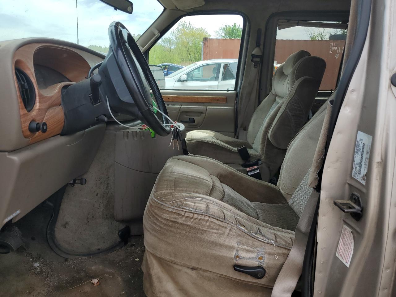 2001 Ford Econoline E150 Van VIN: 1FDRE14W41HB03000 Lot: 54981095