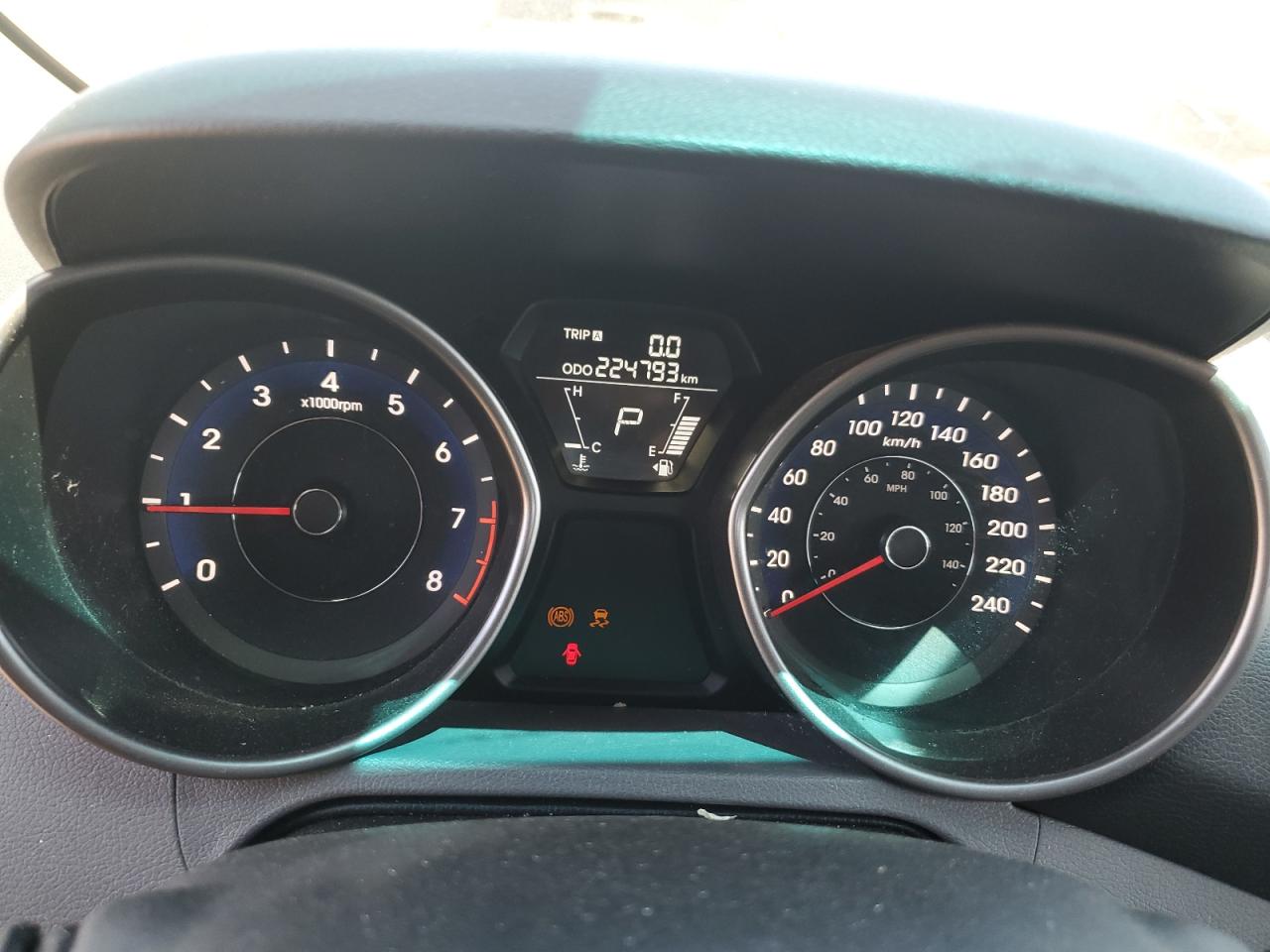 2012 Hyundai Elantra Gls VIN: 5NPDH4AEXCH096772 Lot: 56947835