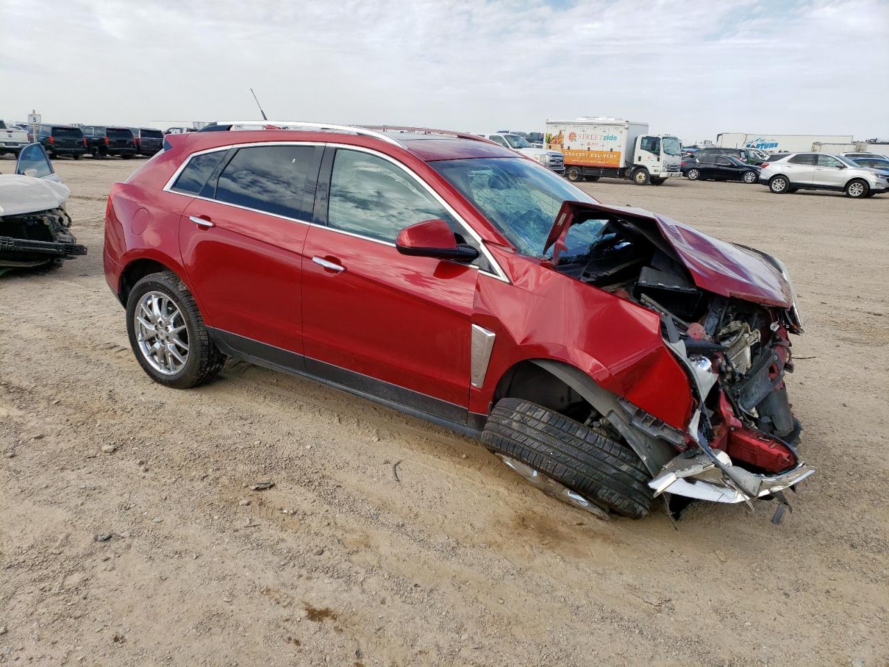 2014 Cadillac Srx Premium Collection VIN: 3GYFNGE39ES546393 Lot: 57261145