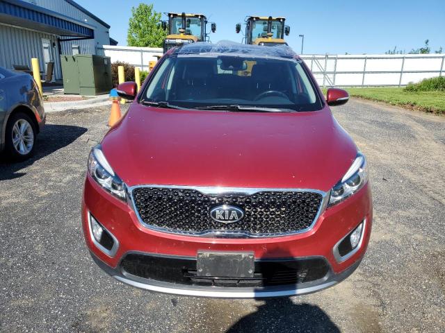  KIA SORENTO 2018 Czerwony