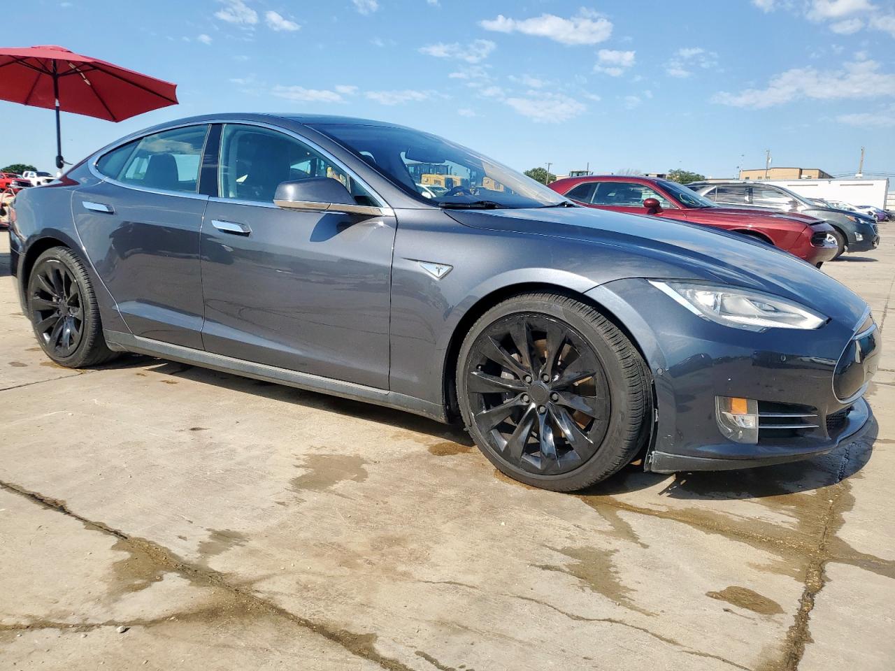 2015 Tesla Model S 85D VIN: 5YJSA1H24FF080141 Lot: 56708125