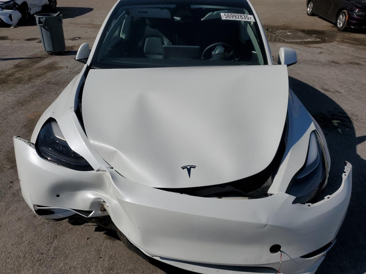 2022 Tesla Model Y VIN: 7SAYGDEF9NF338317 Lot: 56992835
