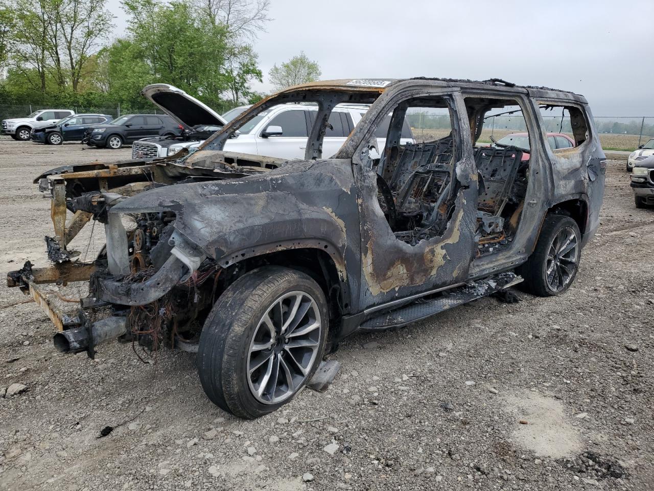 2022 Jeep Wagoneer Series Ii продається в Cicero, IN - Burn