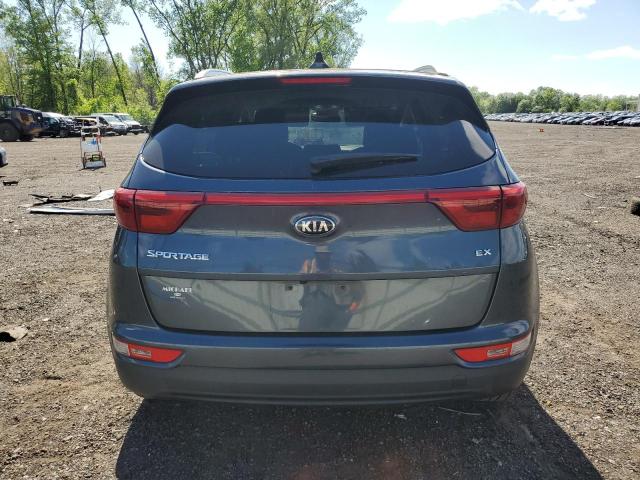  KIA SPORTAGE 2017 Blue