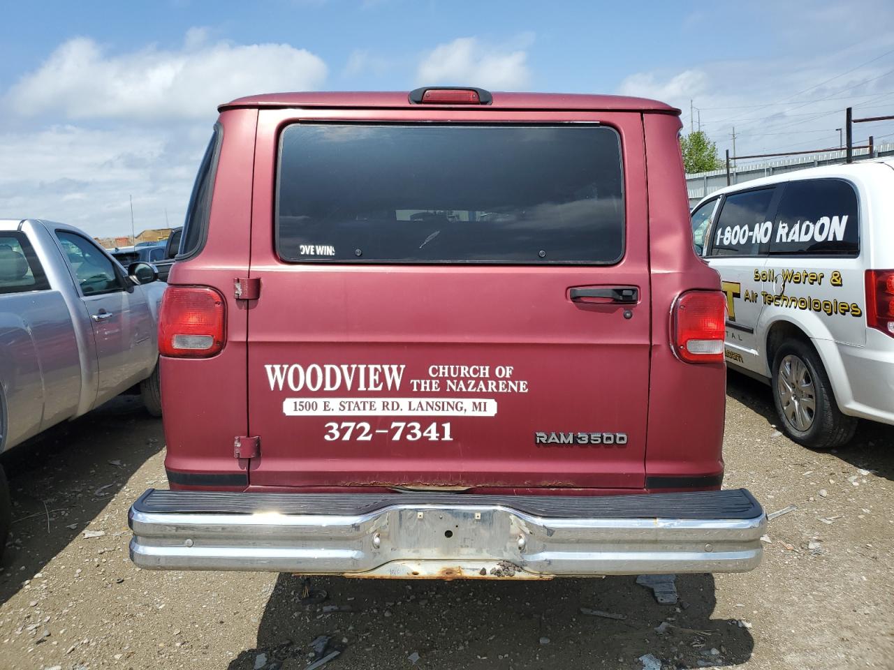 1999 Dodge Ram Wagon B3500 VIN: 2B5WB35Z3XK543194 Lot: 54578065