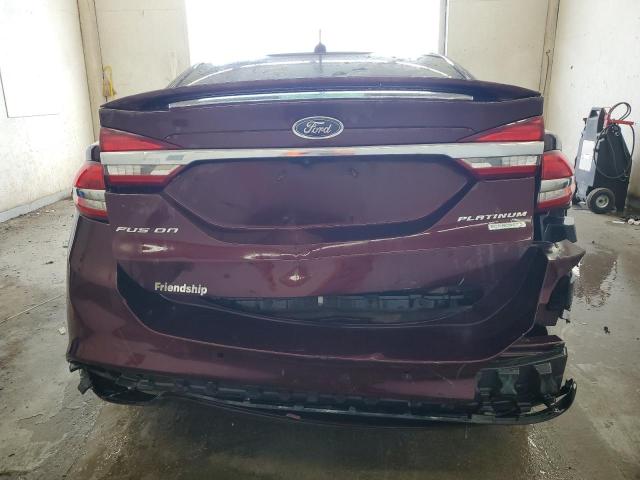  FORD FUSION 2017 Bordowy