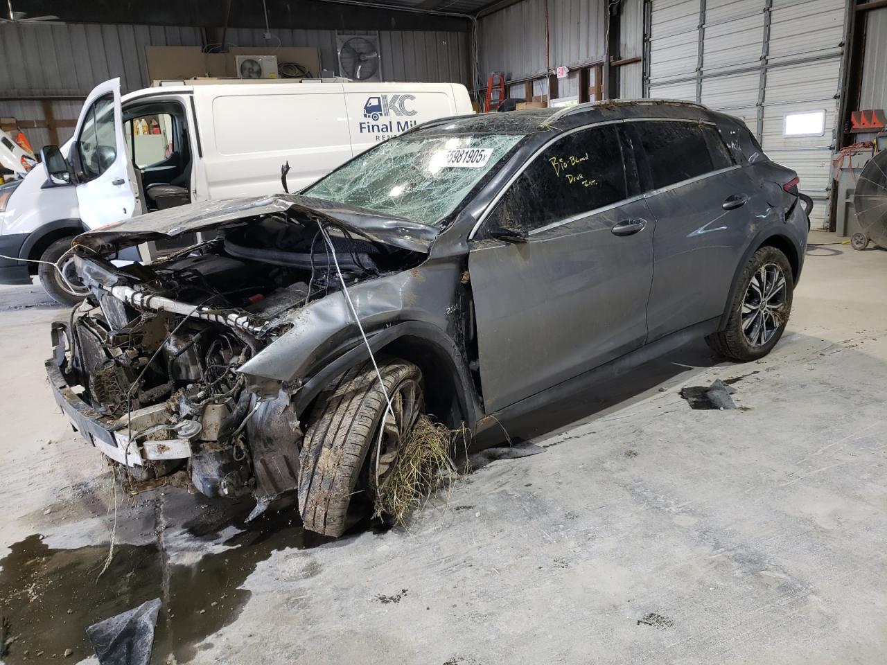 2017 Infiniti Qx30 Base de vânzare în Rogersville, MO - Rollover