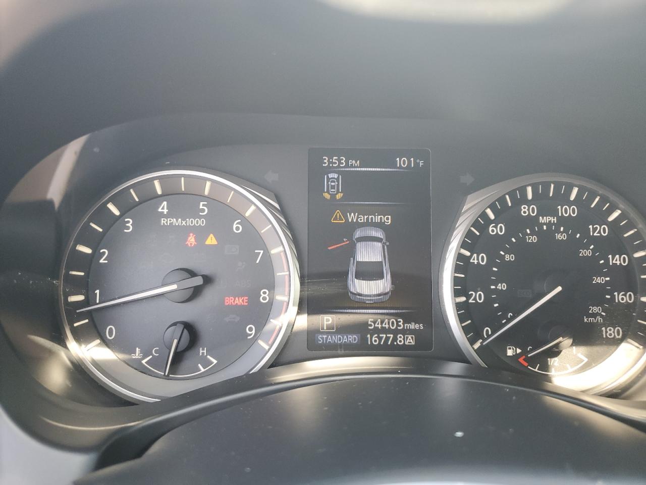 2021 Infiniti Q60 Luxe VIN: JN1EV7KLXMM470206 Lot: 57438745