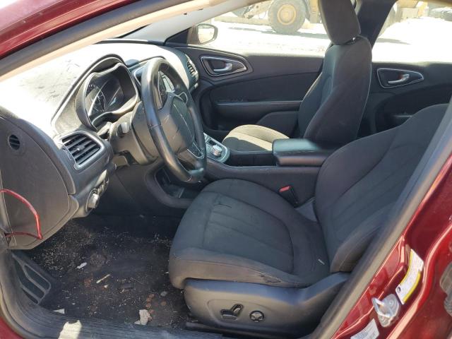 Sedans CHRYSLER 200 2015 Maroon