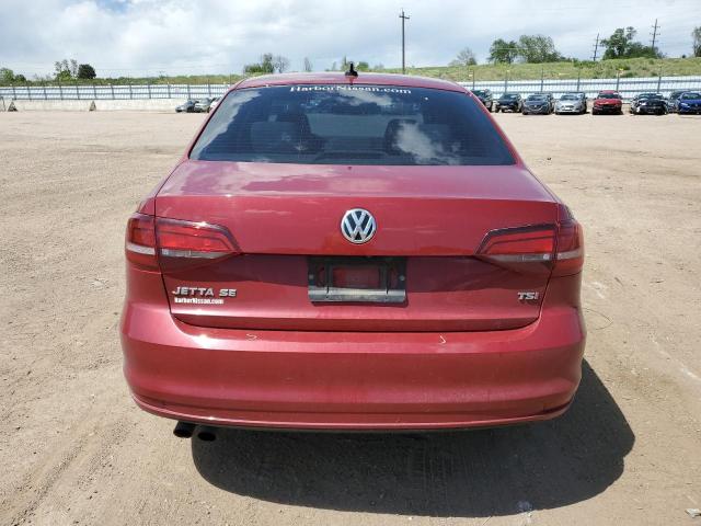  VOLKSWAGEN JETTA 2017 Красный