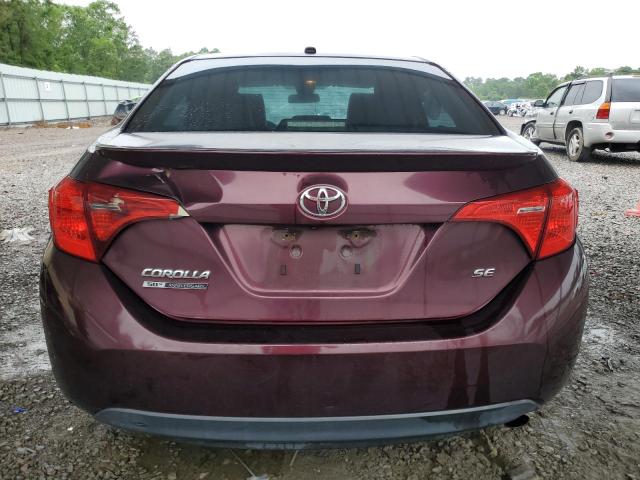  TOYOTA COROLLA 2017 Bordowy